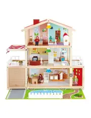 [Hape] Doll Family Mansion