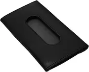 TOKIDNY Car Tissue Holder PU Hanging Tissue Dispenser for Auto Visor Mask Holder for All Vehicle Types Versatile Storage