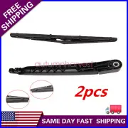 2Pcs Rear Windshield Back Wiper Arm Blade Set For Nissan Kicks 2017-20 21 2022