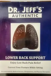 Dr Jeffs Authenti Lower Back Support Back Brace NEW UNUSED