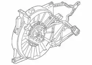Genuine GM 2000-2005 Saturn L300 200 100 LW300 200 LS1 2 Fan Assembly 15867599