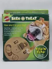 Seek-A-Treat Flip-N-Flap Dog IQ Puzzle/Toy