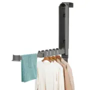 Over Door Hook Retractable Over The Door Hooks for Hanging,Foldable Over Door...