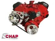 BBC Serpentine Pulley Conversion Kit Alt Only ELECTRIC Big Block Chevy 396 454 2