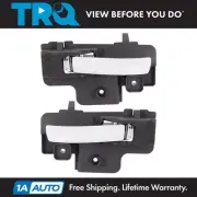 TRQ Left & Right Interior Door Handle Set For 07-09 Caliber 08 Compass Patriot