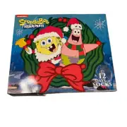 SpongeBob SquarePants 12 Days of Socks Gift Set Kid Cartoon Holiday Pack novelty