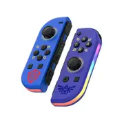 RGB Joy Con Controller for Nintendo Switch Replacement for Nintendo Switch Controller, Compatible with Switch OLED Skyword
