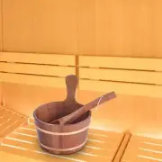 Sauna Bucket and Ladle Multifunctionlal 4L for Home Bathtub Swimming Pool
