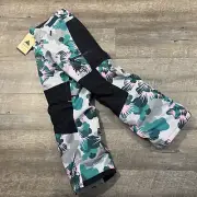 Big Girls Burton Snow Pants Kids Youth Medium (US 10) Skylar Pants Floral - NEW