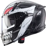 Caberg Avalon X Punk, full face helmet , color: Matt Black/White , size: M