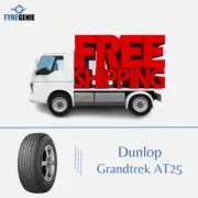 4x 265/65R17 Dunlop Grandtrek AT25 RHD *AGGRESSIVE ALL TERRAIN TYRE SET*
