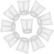HEALEEP 10pcs Mesh Paint Sprayer Filters Fine Mesh Screen Filters for Sprayer Compatible with Solvents Easy Installation for Optimal Performance