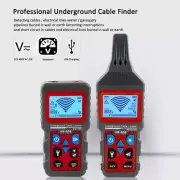 NF-826 Portable Wire Tracker Underground Cable Locator Telephone Cable Finder