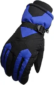 [Wukong Paradise] 1 Pair Men's Cold-Proof Gloves Waterproof Skiing Gloves Warm Gloves, NO.1