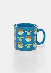 [Silver Buffalo] The Child Repeat Poses Ceramic Mug