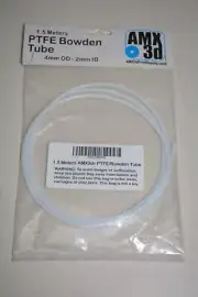 AMX3d PTFE Bowden tube 1.5 Meters 4mm OD - 2mm ID #W3302
