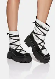 [Shellys London] White Snowfall Snow Boots