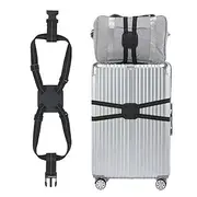 Luggage Straps for Suitcases TSA Approved, Luggage Bag Bungee for Large Luggage, Adjustable Size Travel Elastic Suitcase Strap Belt, Airport Travel Accessories