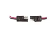 TechBrands Wired Plug & Socket with Bullet Type Connectors - 2 Pin