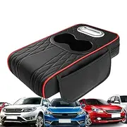 Car Armrest Cushion Car Console Cushion Multifunctional Car Console Cushion Car Booster Tafle with Tissue Holder Silk Box for Sedan RV
