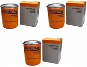 3Pk 070185ES Oil Filters for Air-Cooled and Portable Generators Compatible With Generac 070185E