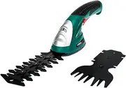 Shrub Trimmer Combo,7.2V Lithium-Ion Cordless Grass Shear with Rechargeable Battery and Charger Included,Outdoor Power Tools for Garden, Green Belt