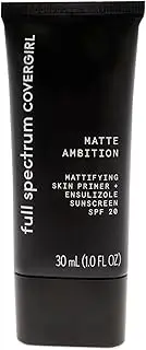 CoverGirl Full Spectrum Matte Ambition Skin Primer SPF 20 For Women 1 oz Primer