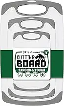 Freshware Cutting Boards, One Size, Plastic, Set of 3