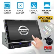 Elinz 10.1" Nissan Android 10 Double 2 DIN In Dash Car DVD Player GPS WiFi Head Unit Touch Screen