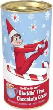 Lot of 2 Elf on the Shelf Hot Chocolate Cocoa Thin Sleddin' Time- 7 oz. EA
