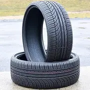 Set of 2 (TWO) Fullway HP108 All-Season High Performance Radial Tires-225/30R22 225/30ZR22 225/30/22 225/30-22 86W Load Range XL 4-Ply BSW Black Side Wall