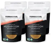Terrasoul Superfoods Lion's Mane Extract Powder 5.5 oz Pack of 4