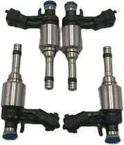 4PCS Fuel Injectors Compatible with Hyundai Accent Compatible with Kia Rio 1.6L L4 2012-2016 35310-2B130 353102B130