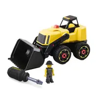 在飛比找ETMall東森購物網優惠-美國 STANLEY Jr. - 組裝工程車-鏟土機