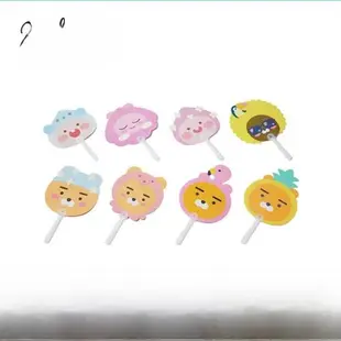 韓國進口line friends卡通熊夏季清涼扇 kakao兒童便攜學生小扇子