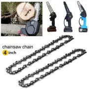 4/6" Chainsaw Cordless Battery Rechargeable Wood Cutter Saw Chain Saws Electric
