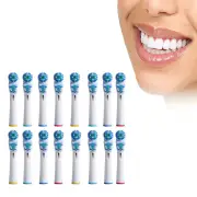 Set of 16Pcs Electric Toothbrush Heads Oral B Compatible Replacement Toothbrush Heads