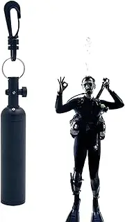 Scuba Rattle Stick, Scuba Signaling Noisemaker Underwater Shaker, Diving Accessories, Clear Alert, Aluminum Alloy, Quick Release Hook