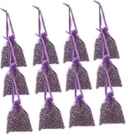 SOESFOUFU 12pcs Drawer Scented Sachets Lavender Closet Sachets Bag Portable for Clothes Storage