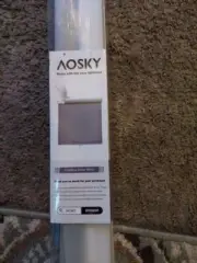 AOSKY Cordless Roller Blind Shades Blackout Windows Room Darkening 31”x72” White