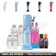 SodaStream ART Sparkling Water Maker Family Pack 2xMix 5xBottles 2xCO2 cylinder