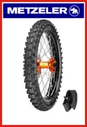 METZELER 80/100-21 MC360 MIDHARD OFFROAD FRONT TIRE + TUBE HONDA