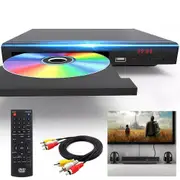 HD DVD Player CD Movie Composite Video Multi Region With Remote RCA HDMI Cable