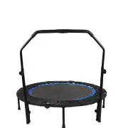NNETM 1pc 121.92cm Mini Fitness Trampoline with Adjustable Handle - Blue