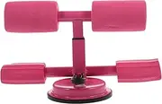 BCOATH Elderly Exercise Equipment Home Gym Suction Cup Sit-up Aid Abdominal Exercise Roller Fitness Bar for Women Random Color