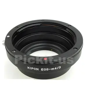 Kipon Canon EOS EF 佳能鏡頭轉 Micro M 4/3 M43 機身轉接環 Panasonic G系列