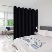 NICETOWN Halloween Lower Noise Room Divider Curtain Screen Partitions Blackou...