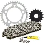 Sprocket Chain Set for KTM 1190 RC8 RC8R 17/37 Tooth 525 Rear Front Combo