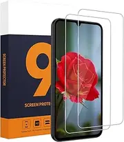 [Carantee] Pack of 2 Screen Protectors for Samsung Galaxy A34 5G, 9H Hardness, Anti-Scratch, Anti-Bubble, 2.5D Edge, Sensitive Touch Protective Glass, 0.33 mm HD Clear Samsung A34 Screen Protector