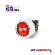 Quickcar 50-515, One Switch Lighted Push Button Red 50 Amp Performance Parts